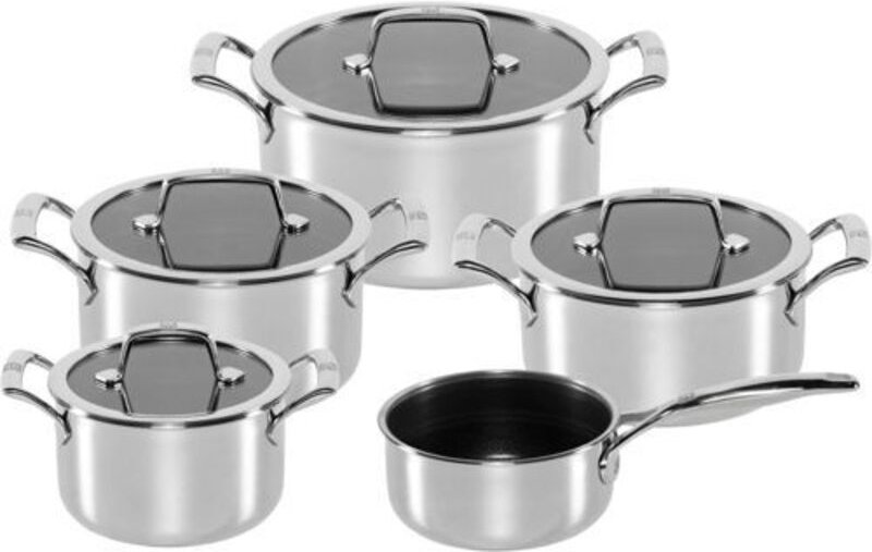 Zwilling Peak Kochtopfset 5-tlg, 18/10 Edelstahl