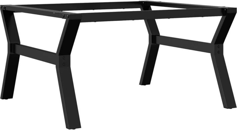 Couchtisch-Gestell in Y-Form 80x70x43 cm Gusseisen - Vidaxl