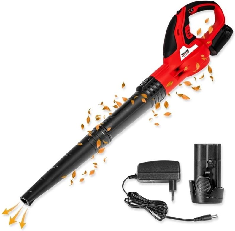 Walter Werkzeuge - walter Akku-Laubbläser 12V Garten-Laubbläser inkl. 2,0 Ah Akku & Ladegerät