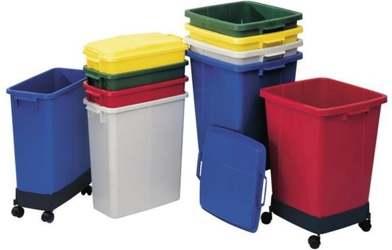 Graf Mehrzweck-Behälter eckig 90 Liter grau