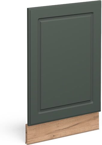 Frontblende Fame-Line, Grün-Gold Landhaus, 45 cm ohne Arbeitsplatte, Vicco