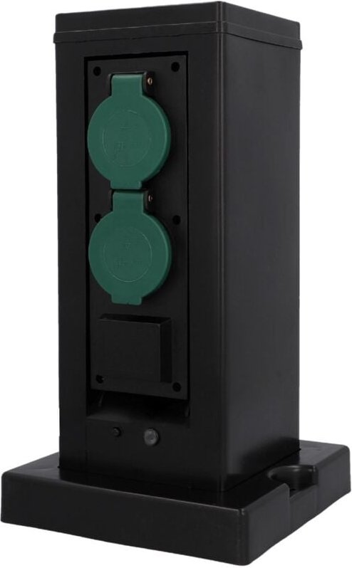 Unitec - wifi Gartensteckdosensäule Sonstiges-Zubehor-fur-Gartenbeleuchtung