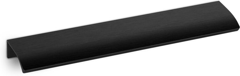 10er Pack - Griffleiste blankett alex 200 x 18 x 42 mm Aluminium schwarz gebürstet