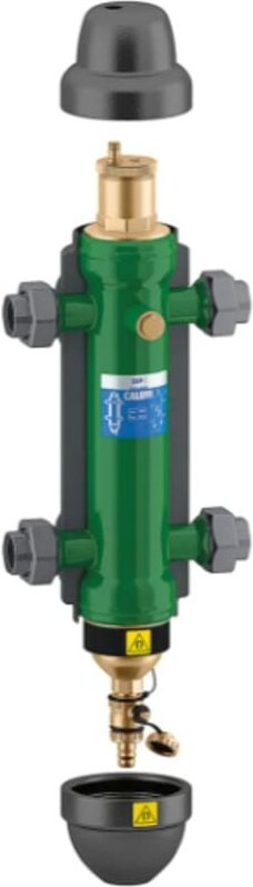 Caleffi SEP4 hydraulische Weiche 1" 549506 mit Verschraubung und Isolierung