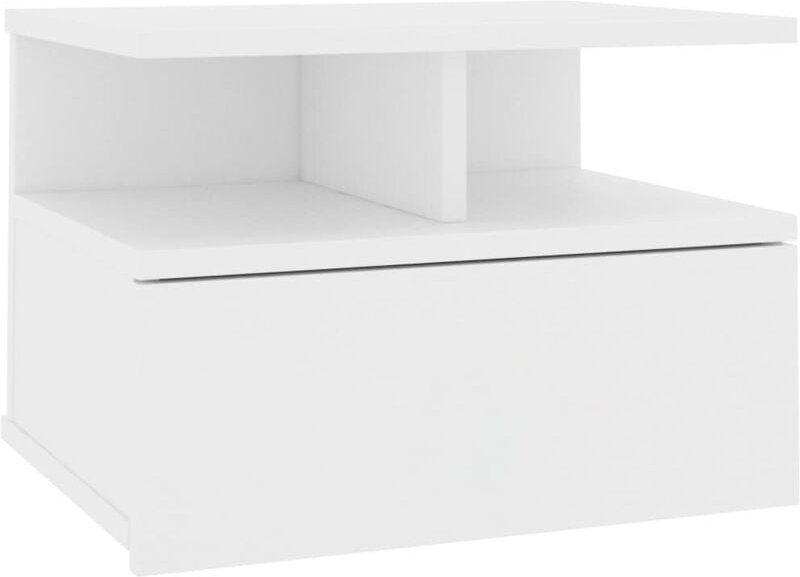 Hängender Nachttisch Weiß 40x31x27 cm Holzwerkstoff Vidaxl