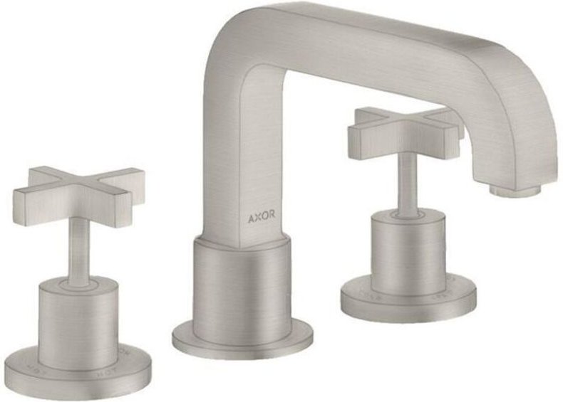Axor Citterio 3-Loch Wannenrandarmatur, Kreuzgriffe, - Hansgrohe