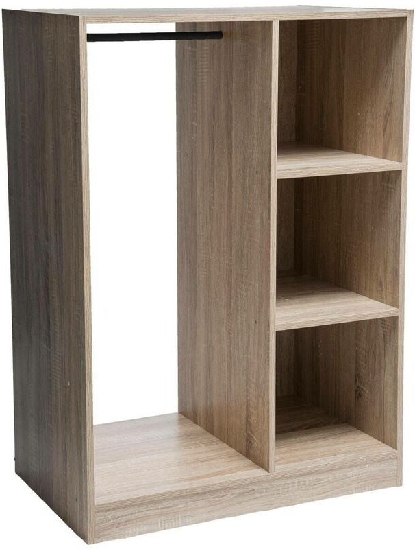 Thumbnail - 5five Simply Smart - Begehbarer kleiderschrank mix n modul in eiche-natur-effekt - 5five