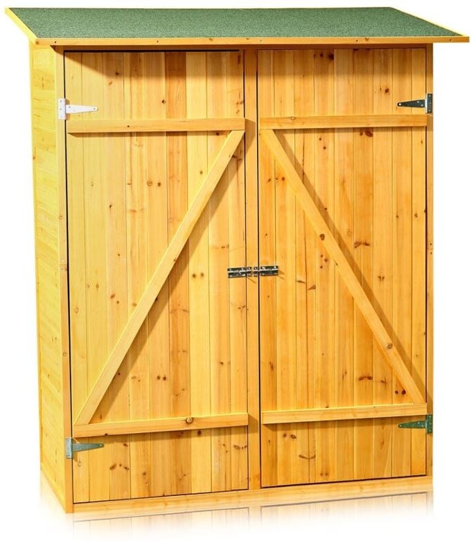 Gerätehaus Geräteschuppen Gartenschuppen Gartenhaus Holz Gartenschrank xxl