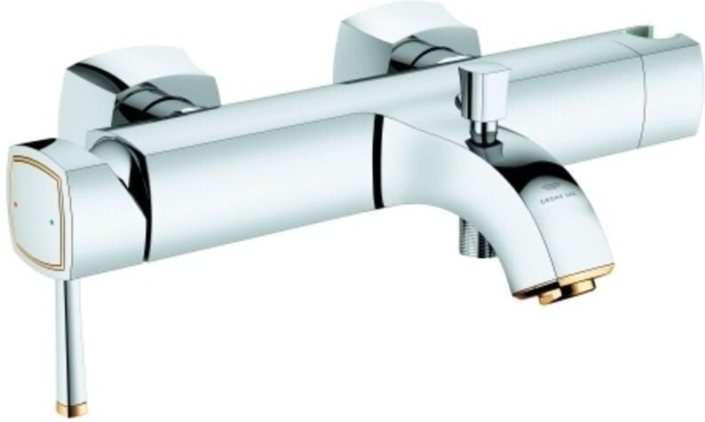Grohe Wannen-Einhebelmischer Grandera 1/2", chrom/gold