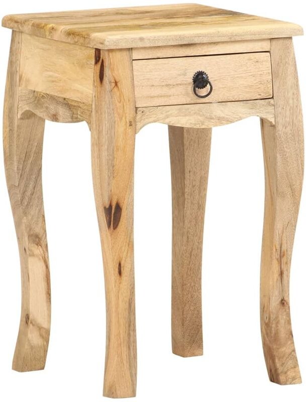 Nachttisch 28x28x46 cm Massivholz Mango vidaXL577060