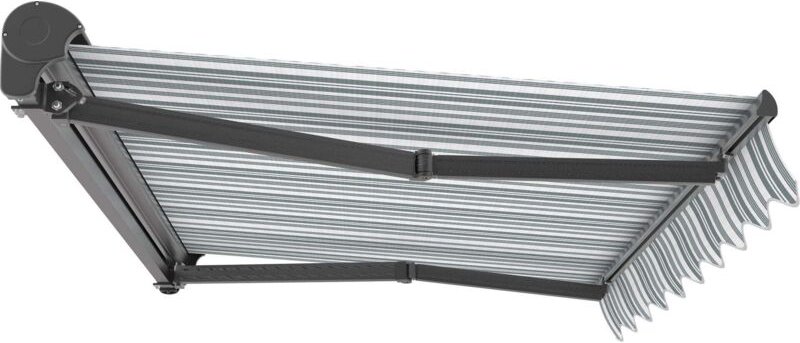 TrendLine Halb-Kassettenmarkise 400 x 300 cm elektrisch Sonnenmarkise Markise