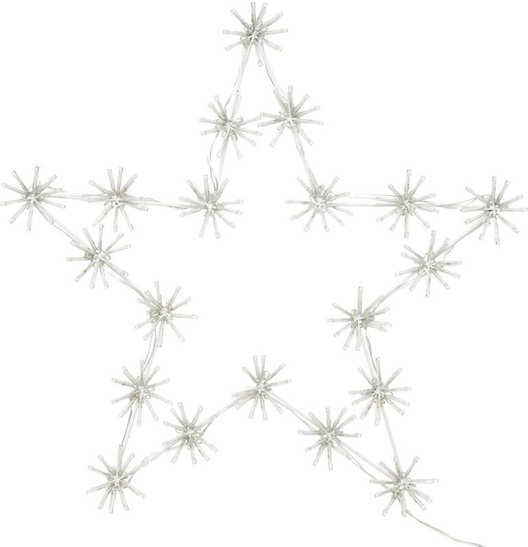 Außendekoration Stern 200 LEDs l.61,3cm weiß - Feeric lights & christmas
