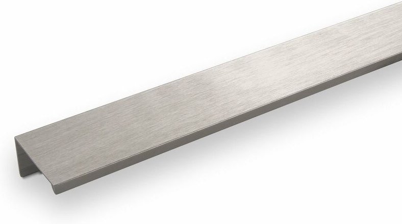 5er Pack - Griffleiste Searl 780 x 20 x 37 mm Aluminium Edelstahloptik