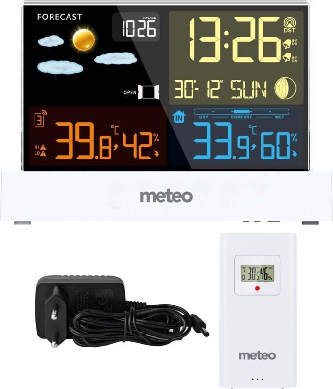 Northix - Meteo sp110b wetterstation mit dcf wei