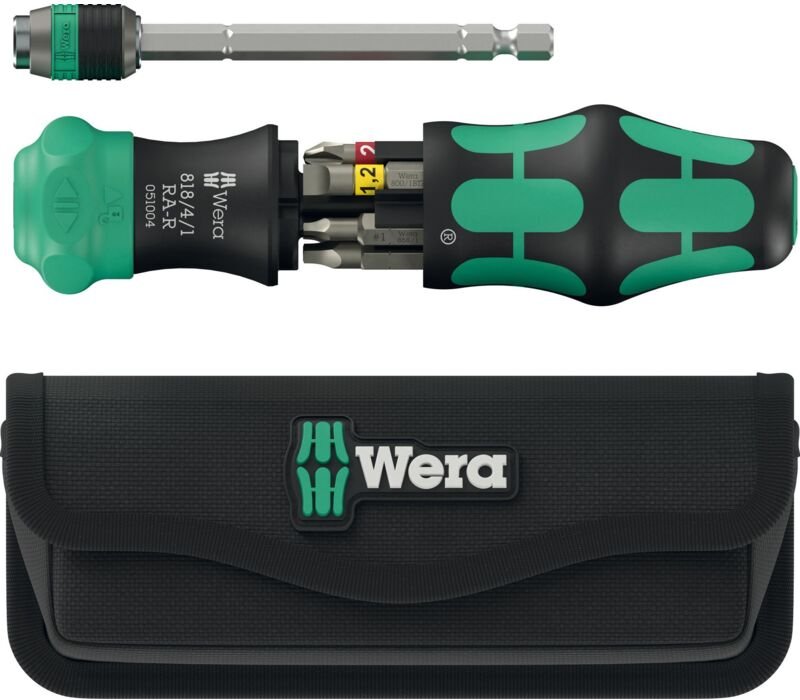 Wera Kraftform Kompakt 26 RA-R mit Tasche, 6-teilig