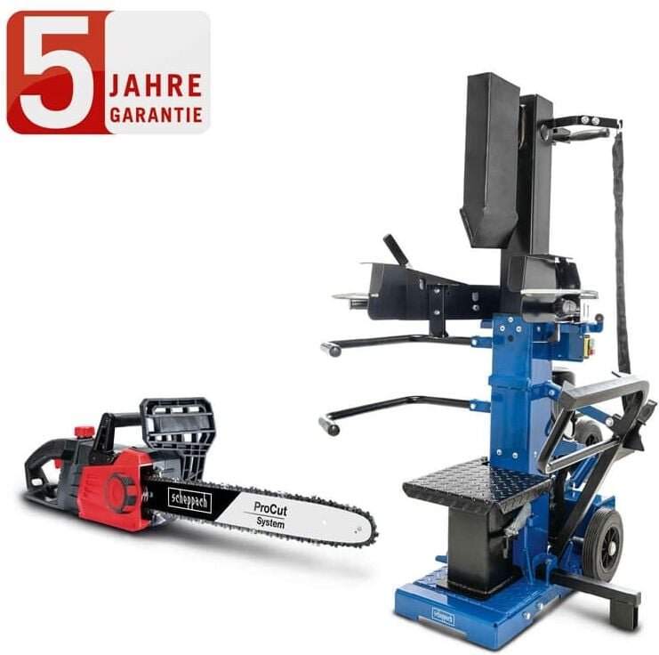 Thumbnail - Scheppach Holzspalter Compact 15T stehend 400V max. Spaltgut 1070x450mm + CSE2700