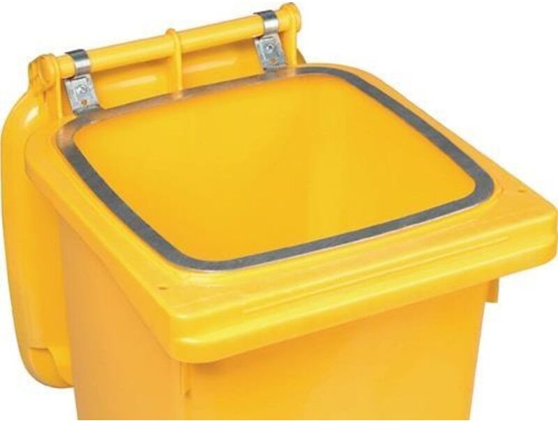 Haltering f.Müllgroßbehälter 120l Stahlbl.verz. VAR