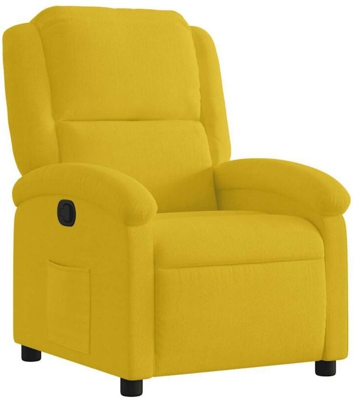 Relaxsessel Gelb Samt - Vidaxl