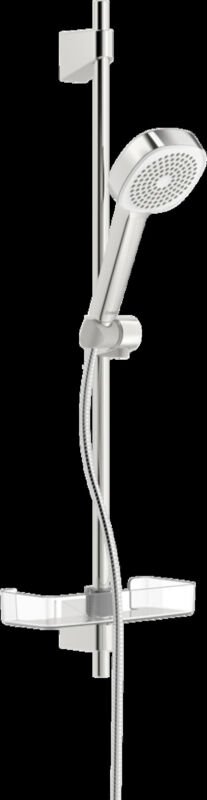 Hansa - basicjet Style Wandstangen-Brausenset, Wandmontage,