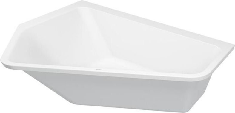 Duravit - Paiova 5-Eck Badewanne, Ecke links, 2 Rückenschrägen,