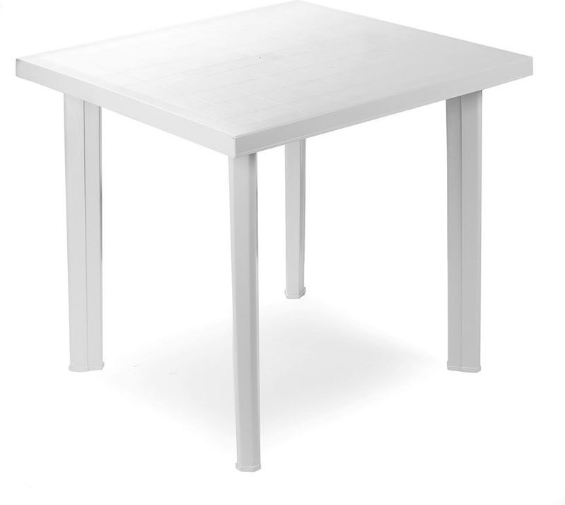 Gartentisch Fiocco Weiß 80x75x72cm-MFIO036BI