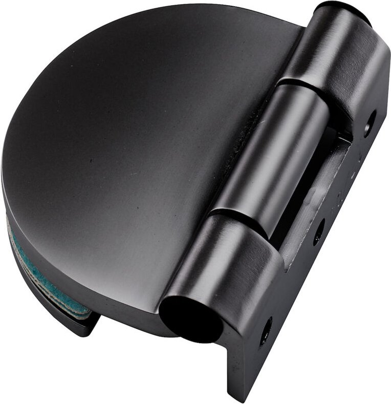 Infraworld - Türband schwarz matt für 6 bzw. 8 mm Glastür Saunatür 1 Stück