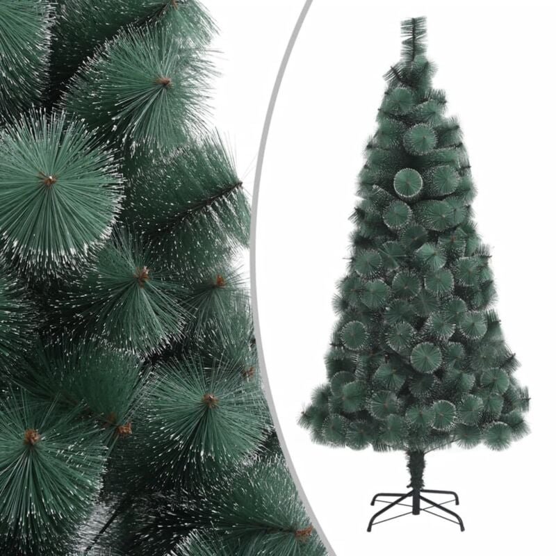 Thumbnail - Künstlicher Weihnachtsbaum mit Ständer Grün 240 cm PET vidaXL