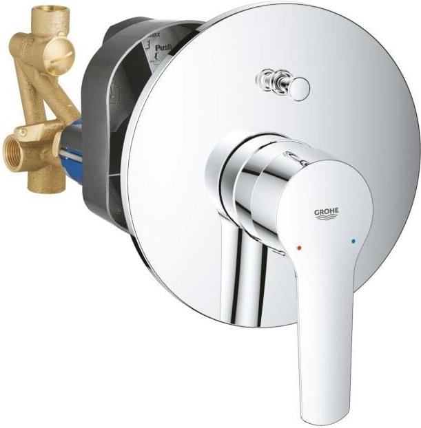 QuickFix Start - Wannenarmatur mit Unterputz-Einbaukörper, Chrom 23558002 - Grohe