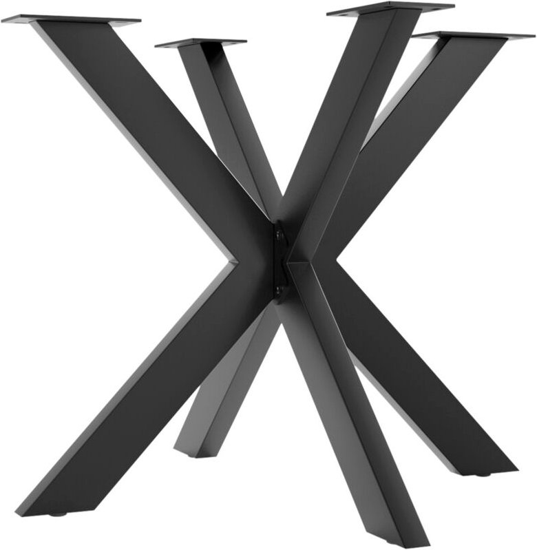 SOTECH Tischgestell SPIDER schwarz, belastbar bis 250 kg, 85 x 85 x 71 cm
