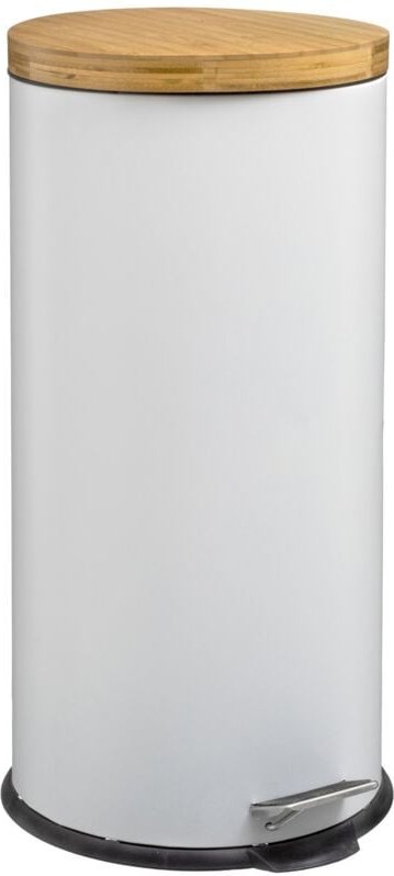 5five Simply Smart - Mülleimer natureo, 30 l, Metall, weiß - 5five Simple Smart
