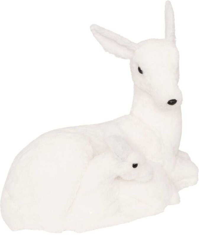 PLF RENTIER UND BEBE OFEN L42CM - Feeric lights & christmas