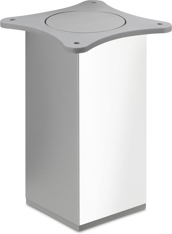 So-tech - 8er Pack - Möbelfuß quebec ii 65 x 65 mm Höhe 150 mm Chrom poliert