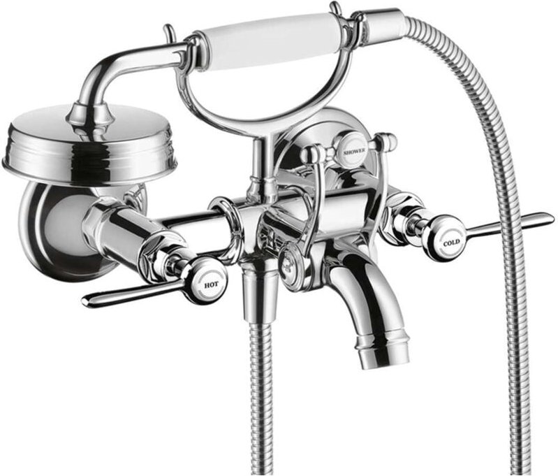 Axor Montreux 2-Griff-Wannenarmatur Aufputz, - Hansgrohe