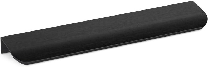 Thumbnail - Griffleiste blankett tommy Aluminium schwarz gebürstet, 10 Stück 200 x 18 x 42 mm