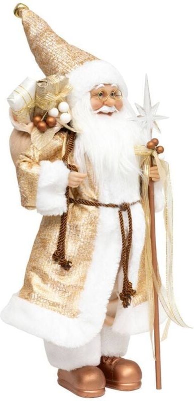 WEIHNACHTSMANN VERGOLDET 45CM - Feeric lights & christmas