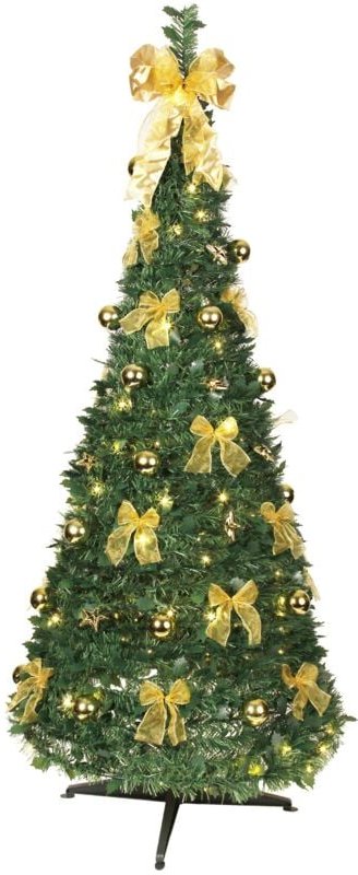 Best Season - LED-Tannenbaum 190x80cm mit 80 LEDs Warmweiß