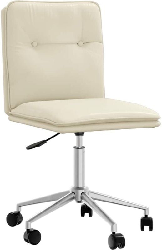 Esszimmerstuhl Creme Kunstleder Vidaxl