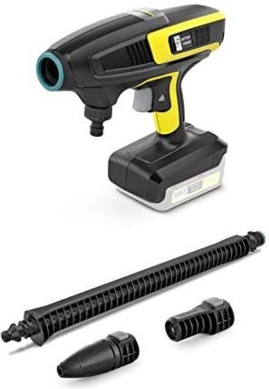 Handheld Cleaner KÄRCHER KHB 6 Battery: Leichter Akku-Mitteldruckreiniger für schnelle Reinigung ohne Stromanschluss, in...