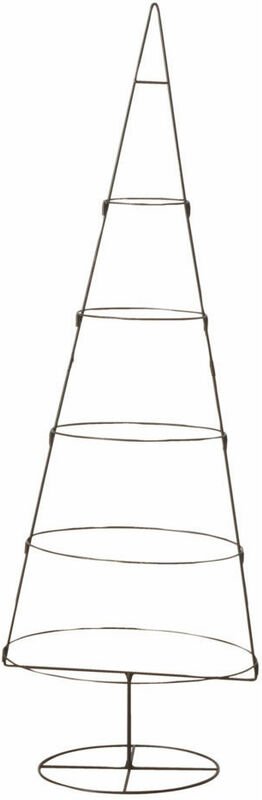 Deko Aufsteller Joyce - Höhe ca. 150 cm - Metall Tannenbaum zum Aufstellen