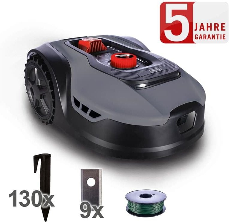 Thumbnail - Scheppach - Rasenmähroboter RLM500W 20V Rasenmäher Breite 180 mm wifi Bluetooth