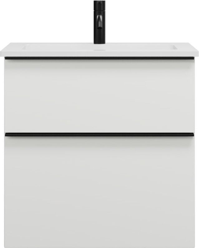 Eqio Mineralguss-Waschtisch inklusive - Burgbad