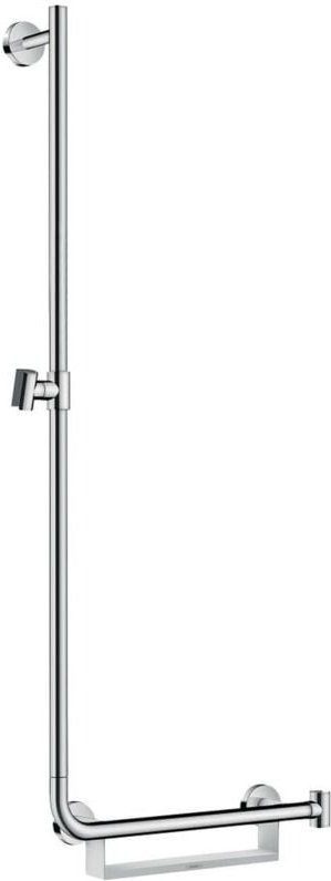 Hansgrohe - Unica Brausestange Comfort 110 cm links, weiß/ chrom,