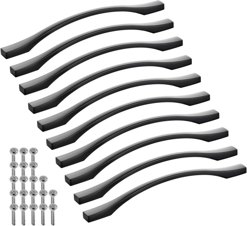 So-tech - sotech Möbelgriff Bügelgriff Blackline xv schwarz matt Schubladengriff Schrankgriff inkl. Schrauben - Bohrloch...