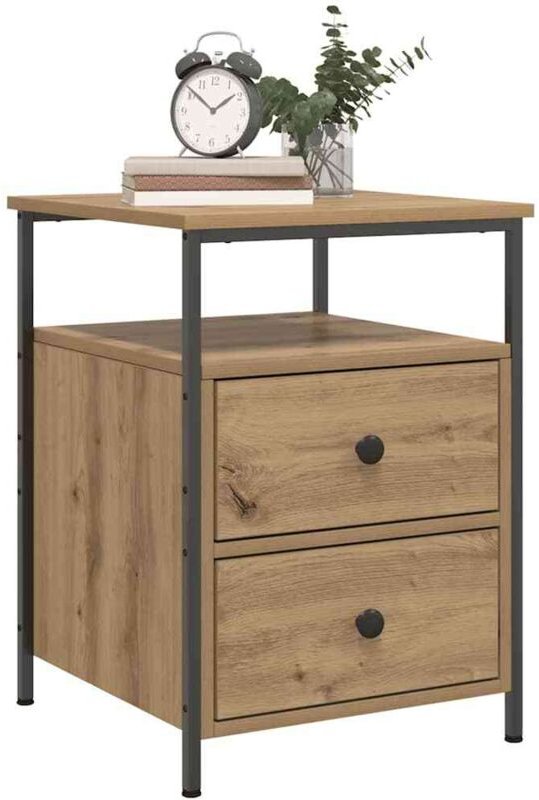 Nachttisch Artisan-Eiche 44x45x60 cm Holzwerkstoff - Vidaxl