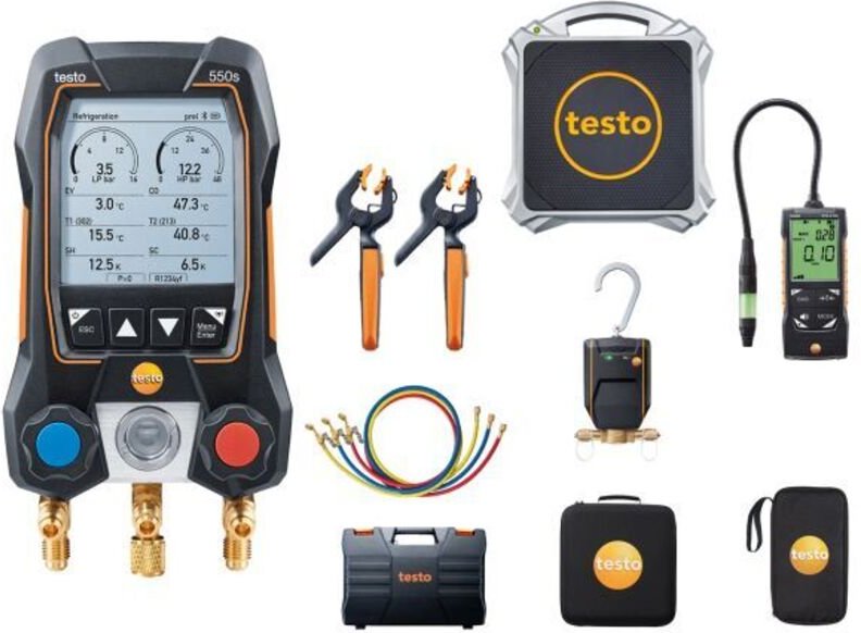 Wärmepumpen Einsteiger-Set testo 550s
