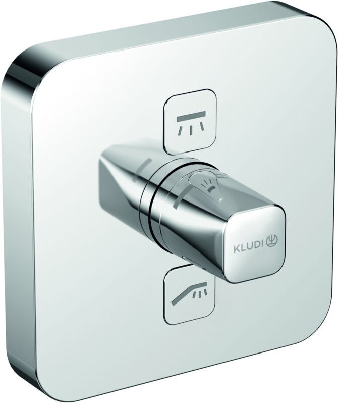 Kludi - push Unterputz-Armatur, mit Drucktaste für Ansteuerung, von