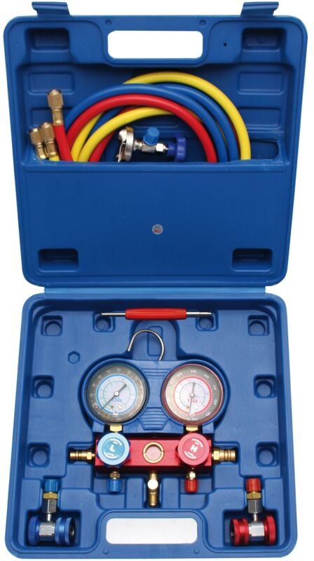 BGS Druckuhr-Armatur für Klimaanlagenprüfung - 8425