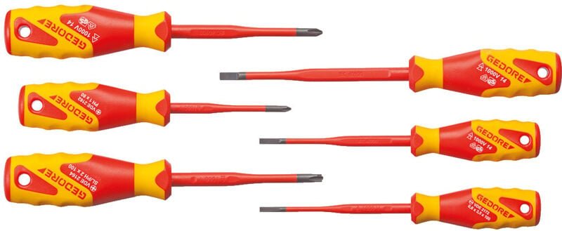 Gedore VDE 2162-2172 PM-06 VDE-Schraubendrehersatz z SLIM DRIVE, 6-tlg