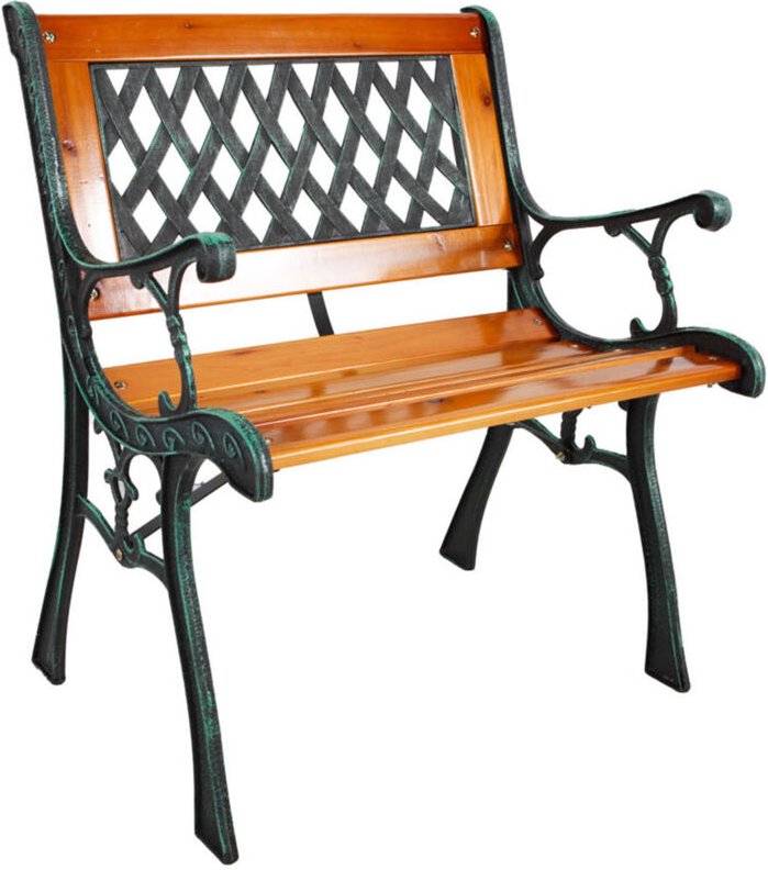 Gusseisen Gartenstuhl Gartensessel B61xT52xH74cm-MMC4365-S-Stuhl