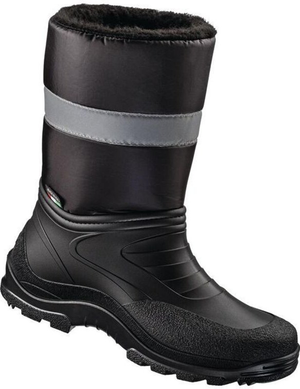 Winterschlupfstiefel Skagen Größe 42 schwarz PVC / Polyamid mit Reflexstreifen